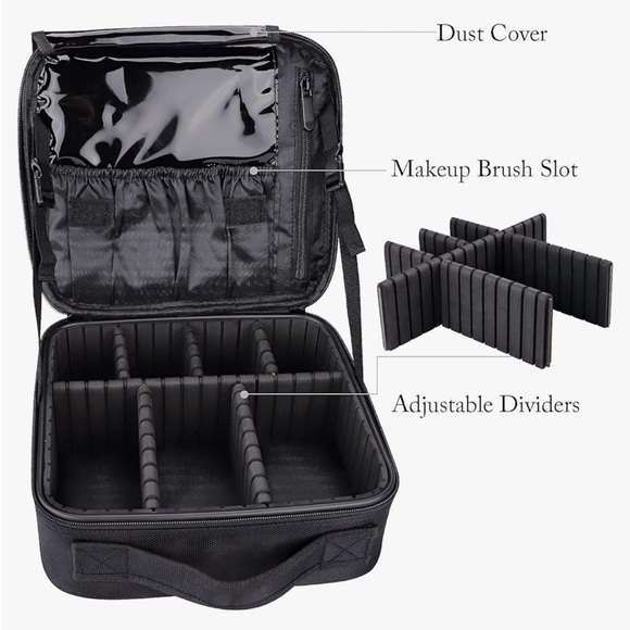 Black studio makeup suitcase - Picture 3 of 16